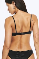 Satin Noir - Soutien-gorge balconnet à armatures - 2