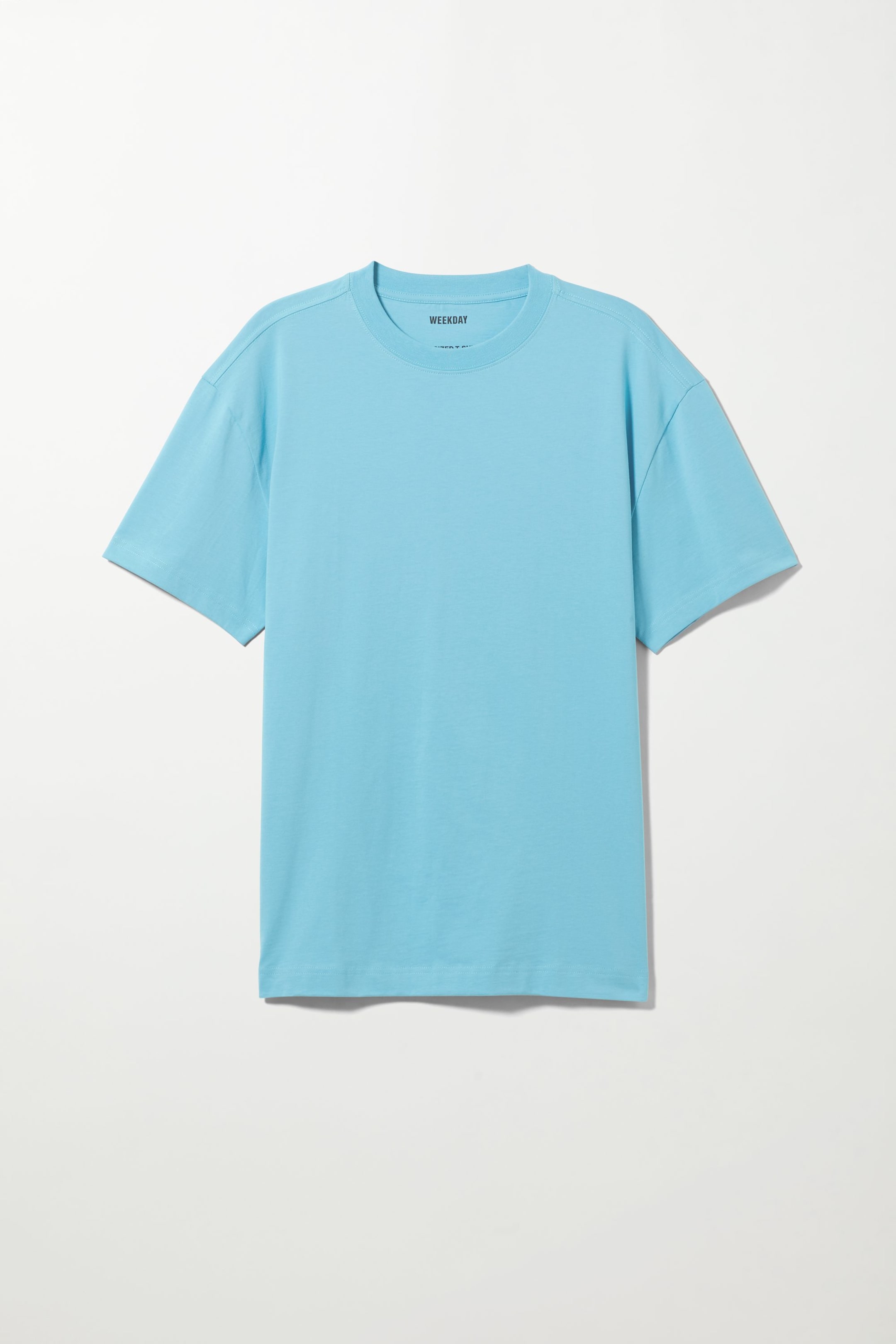 Light Blue - Oversized Heavyweight T-shirt - 0