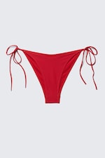 Klarröd - Bikinitrosor med knyt - 3