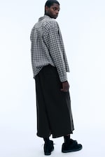 Washed Black - Pantalon de jogging baggy trois-quarts - 3