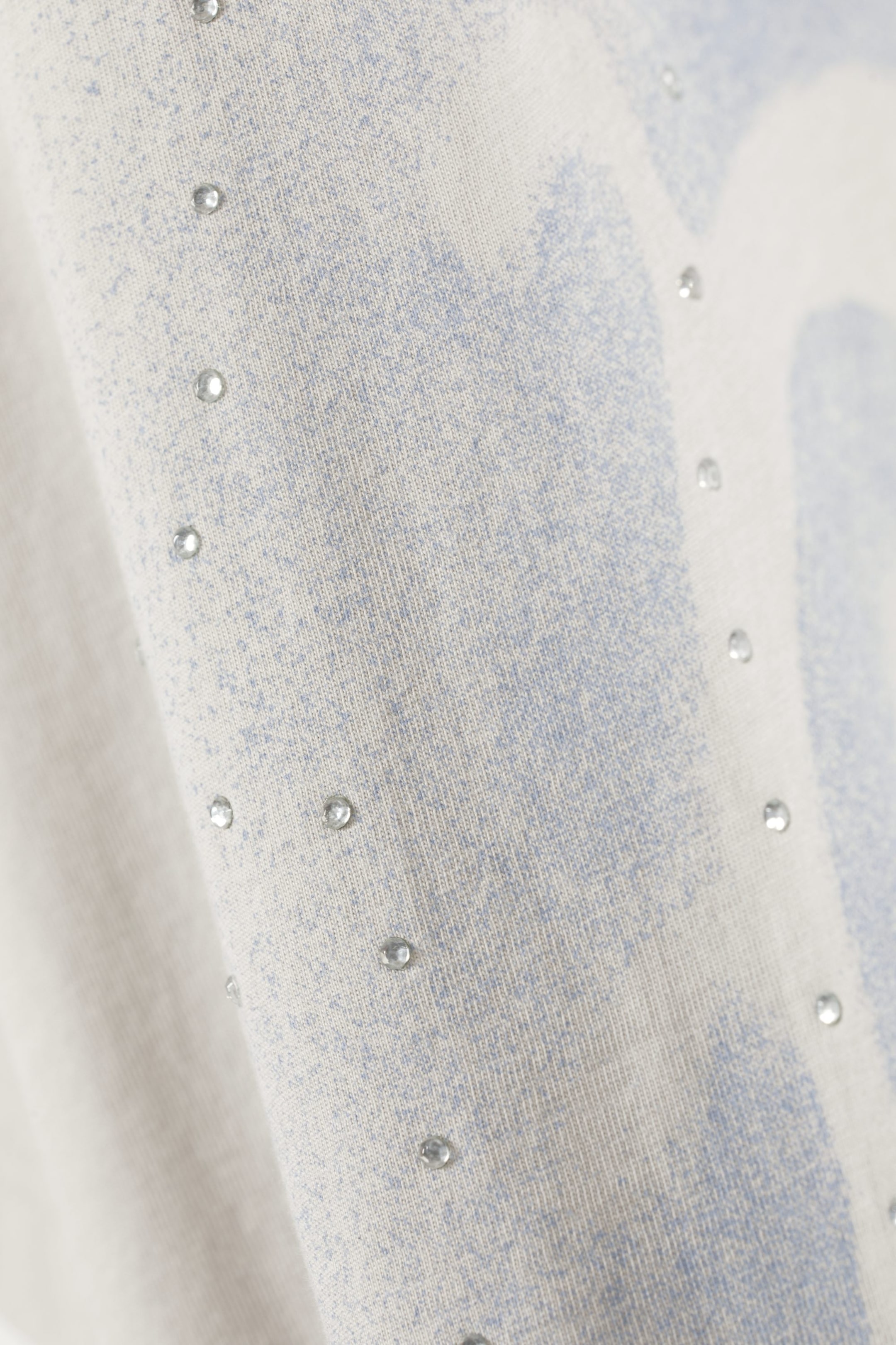 Off-white - Now Printed Rhinestone T-Shirt - 1