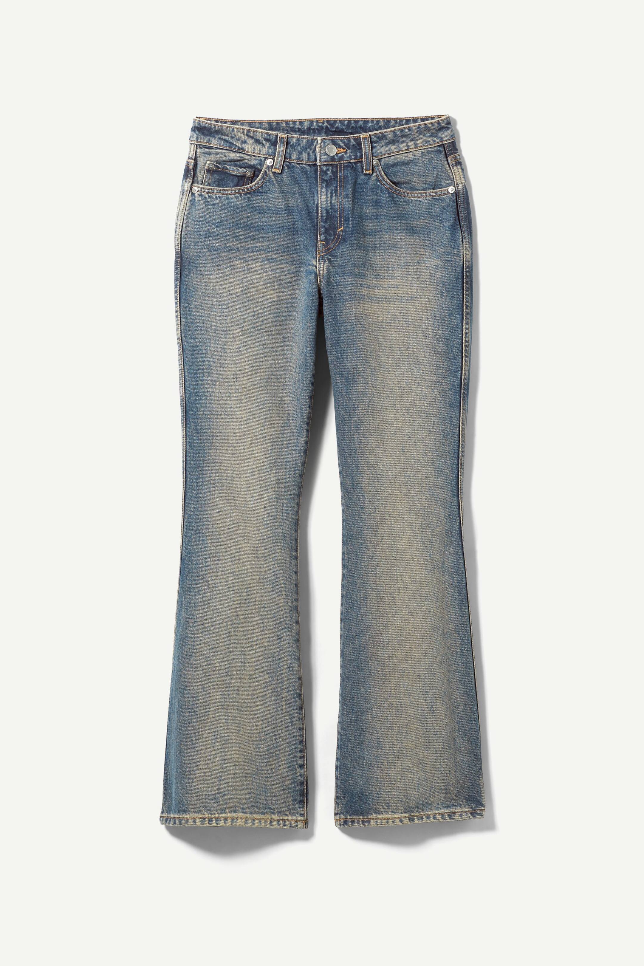 View larger image: Sway Mid Bootcut Jeans - Dark worn blue - Ladies | H&M GB 1