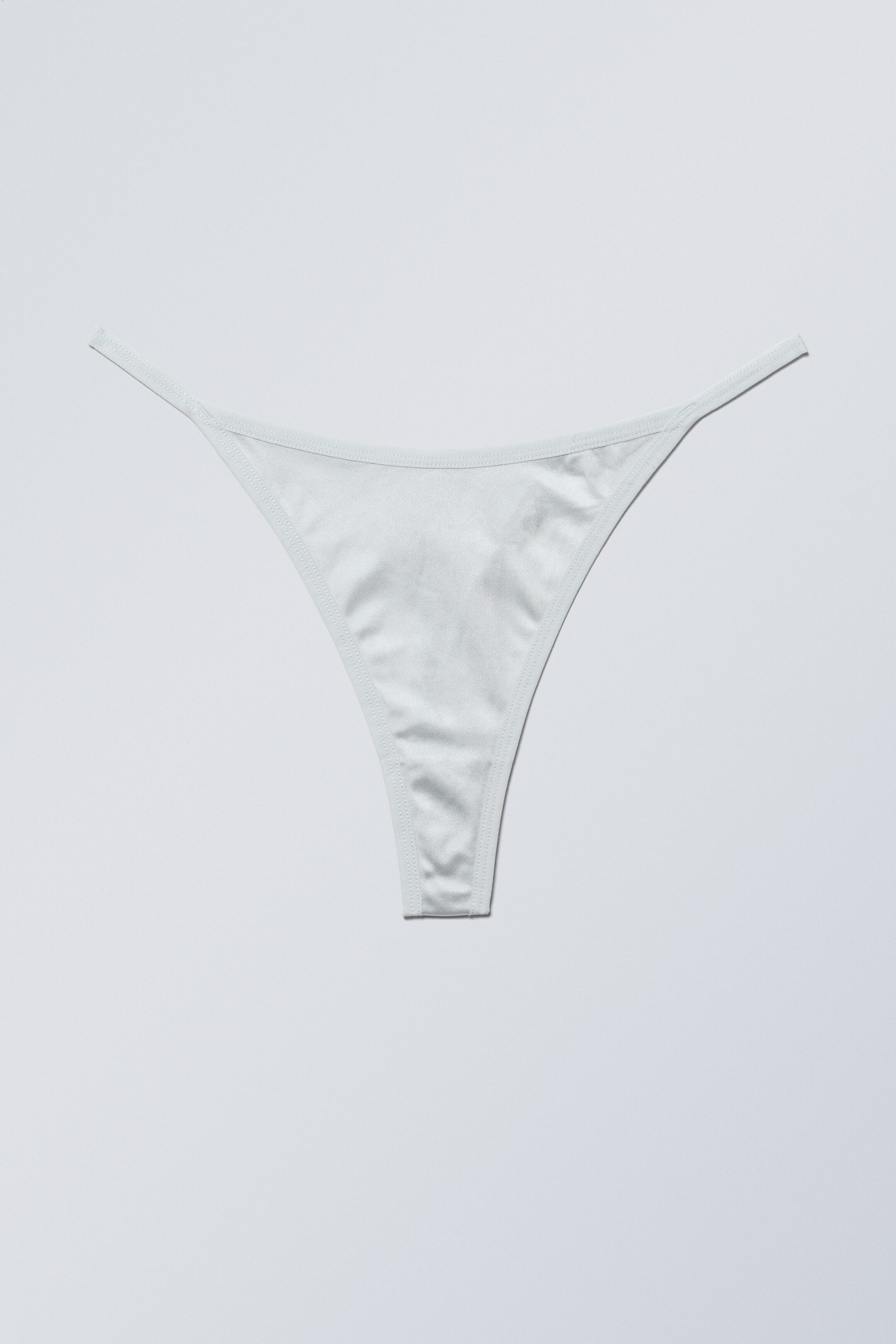 Dusty Grey - Frida Tanga Thong - 0
