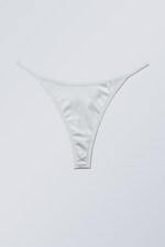 Dusty Grey - Frida Tanga Thong - 0