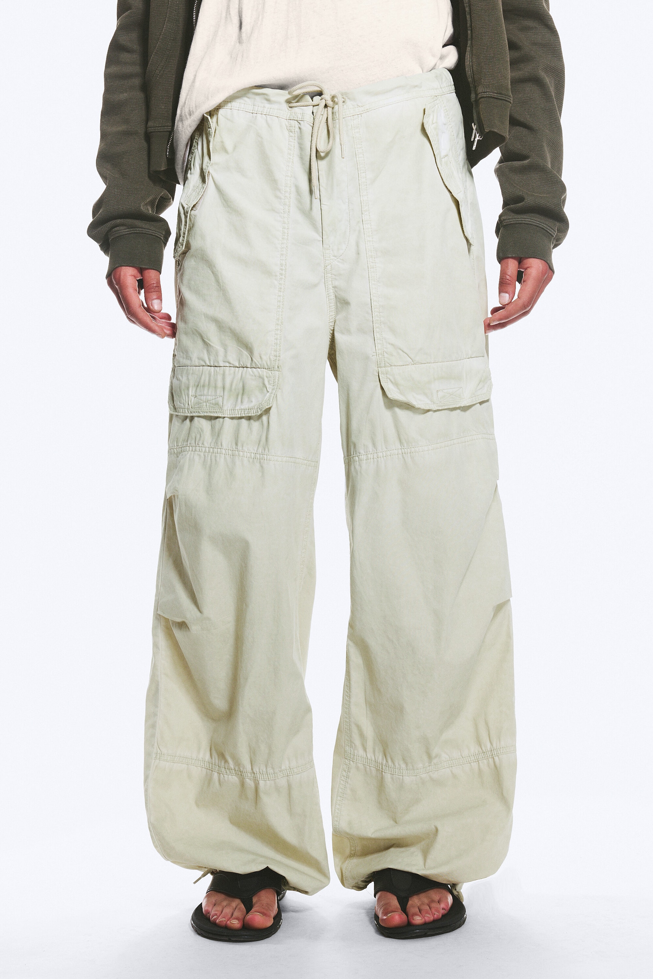 Helles Maulwurfsgrau - Workwear-Hose aus Baumwolle - 2
