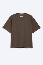 Washed Dark Brown - Loose Boxy T-shirt - 3