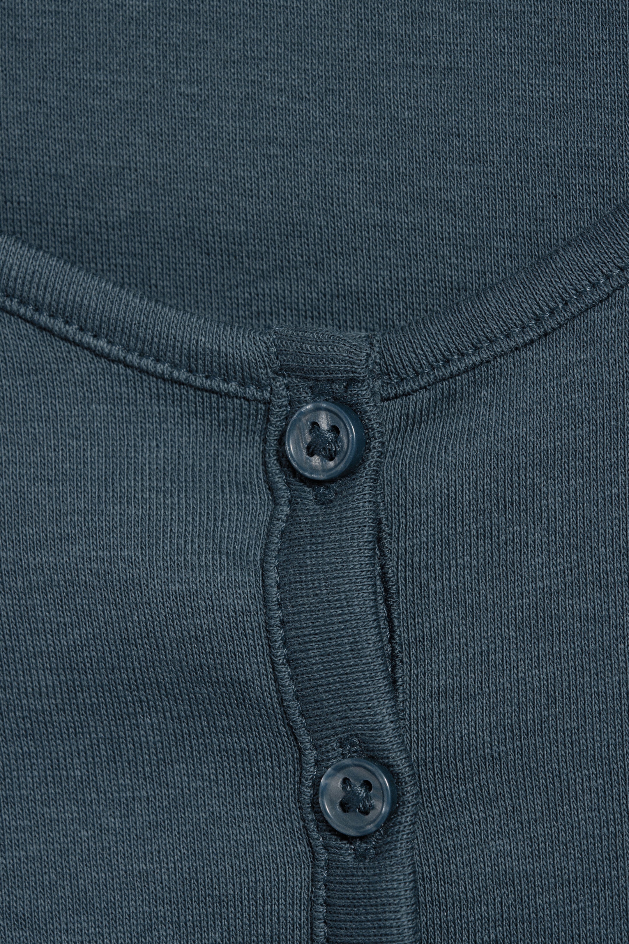 Bleu foncé - Débardeur henley - 4