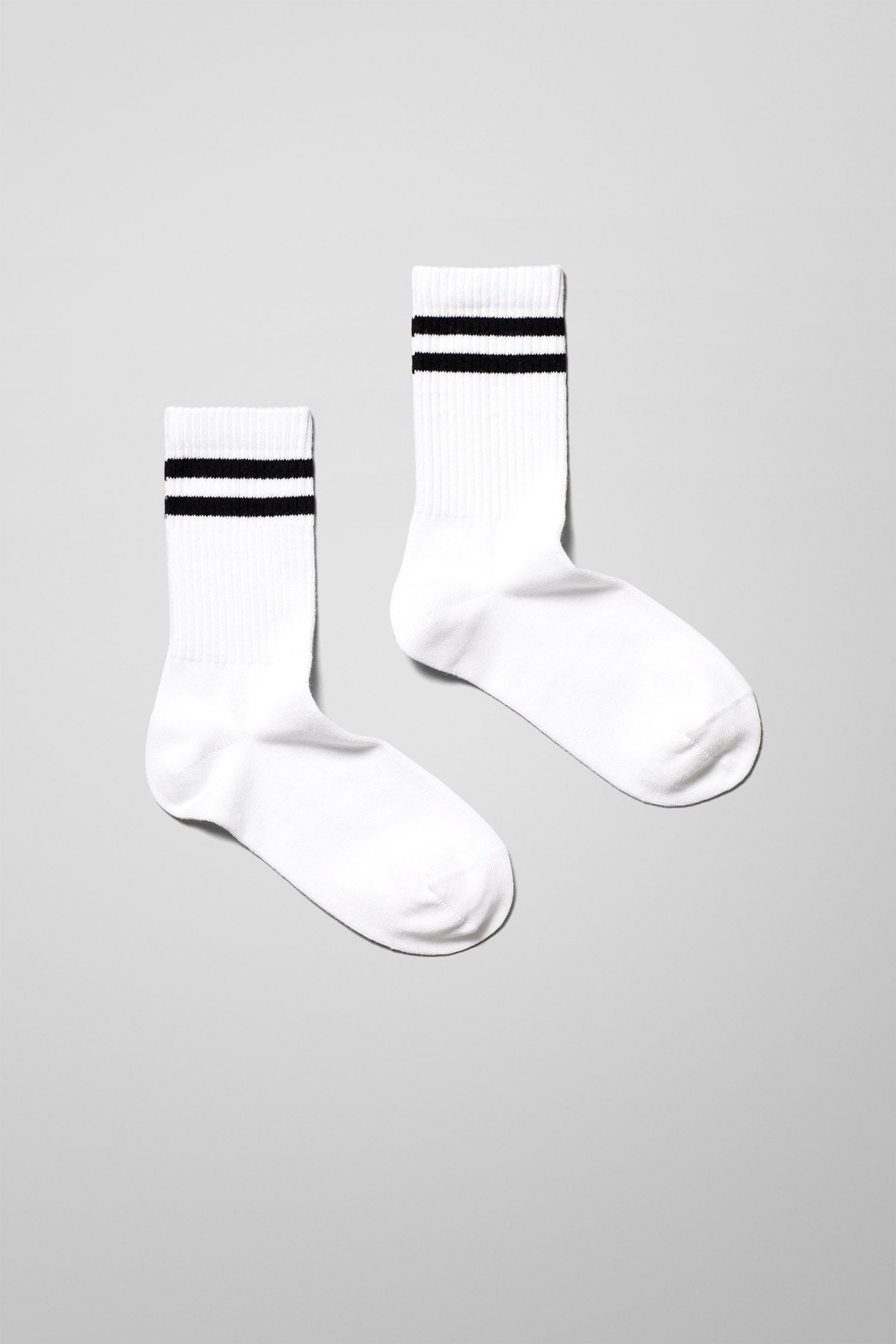 Weiß - Streifensocken Eleven - 0