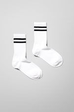 Weiß - Streifensocken Eleven - 0