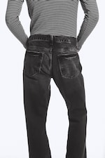 Empire Black - Black - Sky low rise regular bootcut jeans - 4