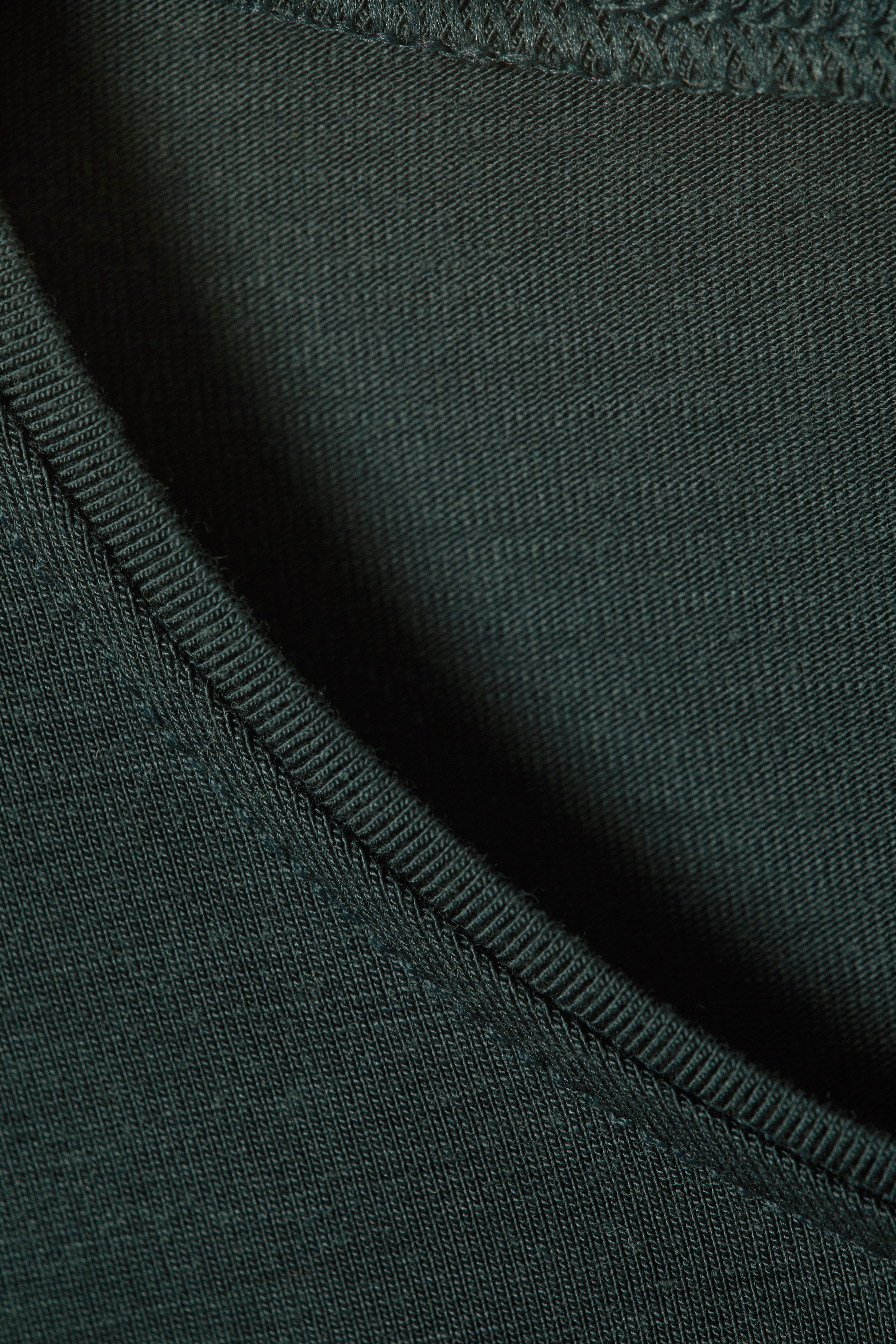 Petrol - Slim Fit Long-Sleeved Lyocell Top - 4