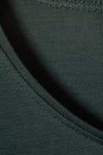 Petrol - Longsleeve-Top aus Lyocell mit schmaler Passform - 1