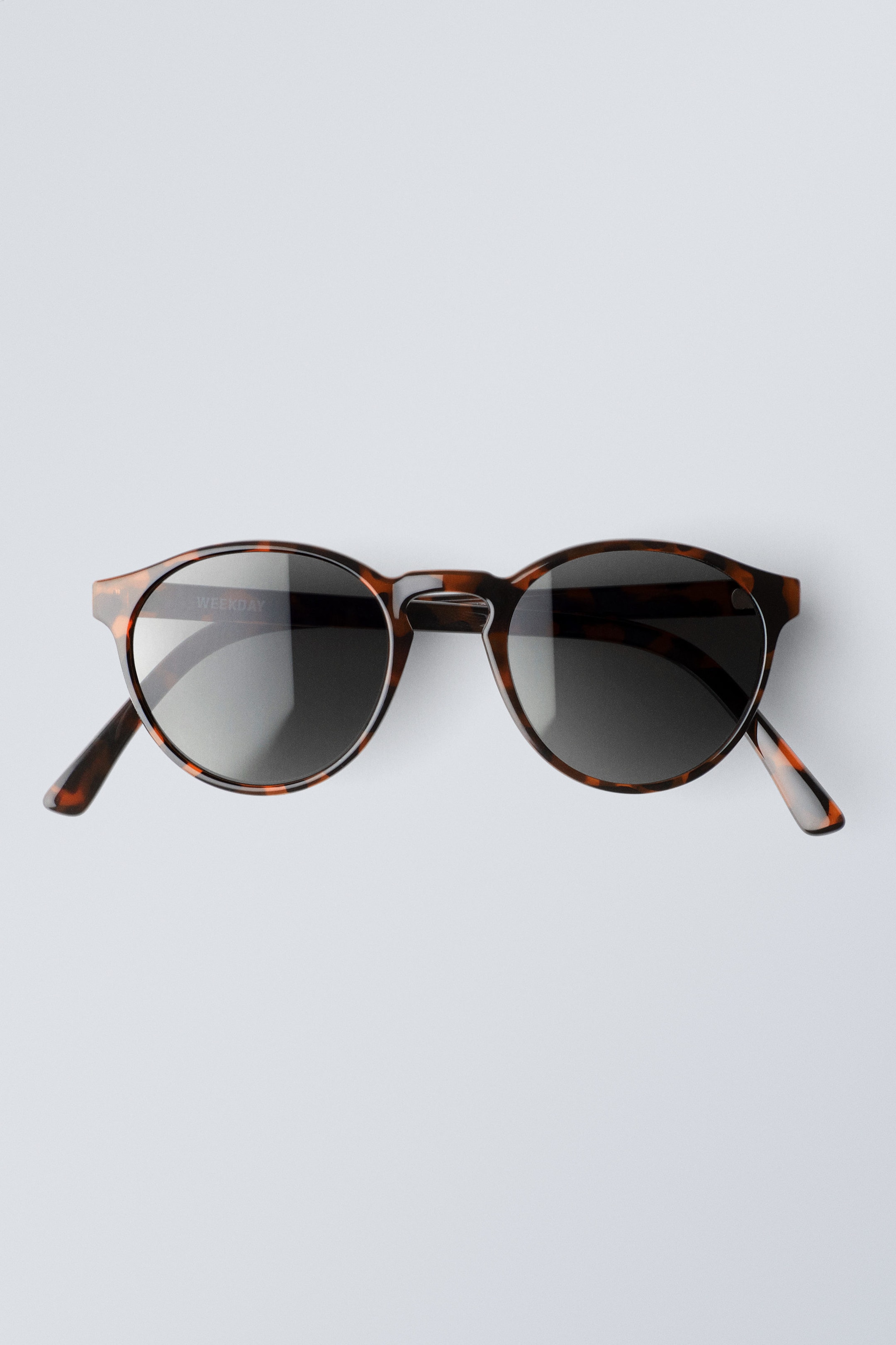 Tortoise - Spy Round Sunglasses - 0