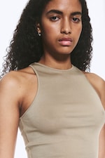 Light Mole - Fitted Cotton Jersey Tank Top - 2