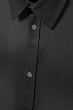 Verwaschenes Schwarz - Washed Shirt im kastigen Oversized-Look - 1