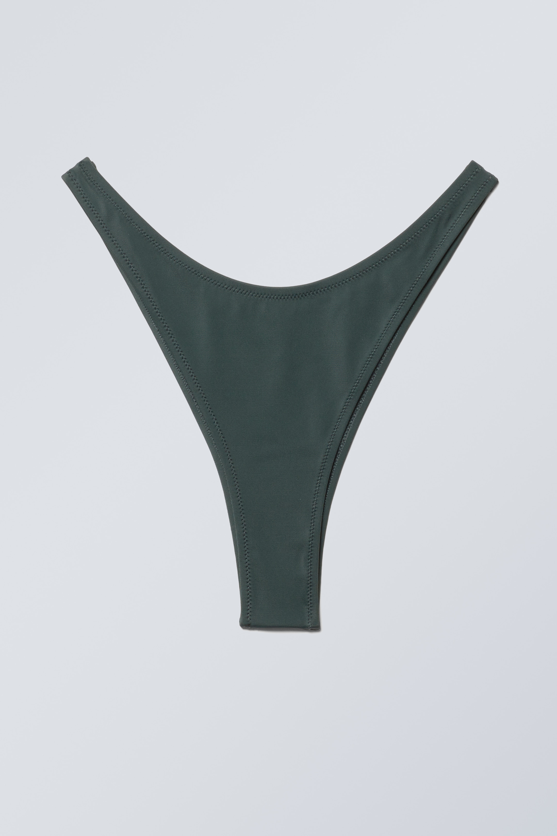 Ver imagen más grande: Minibraguita de bikini brasileño - Dark Green - MUJER | H&M ES 1