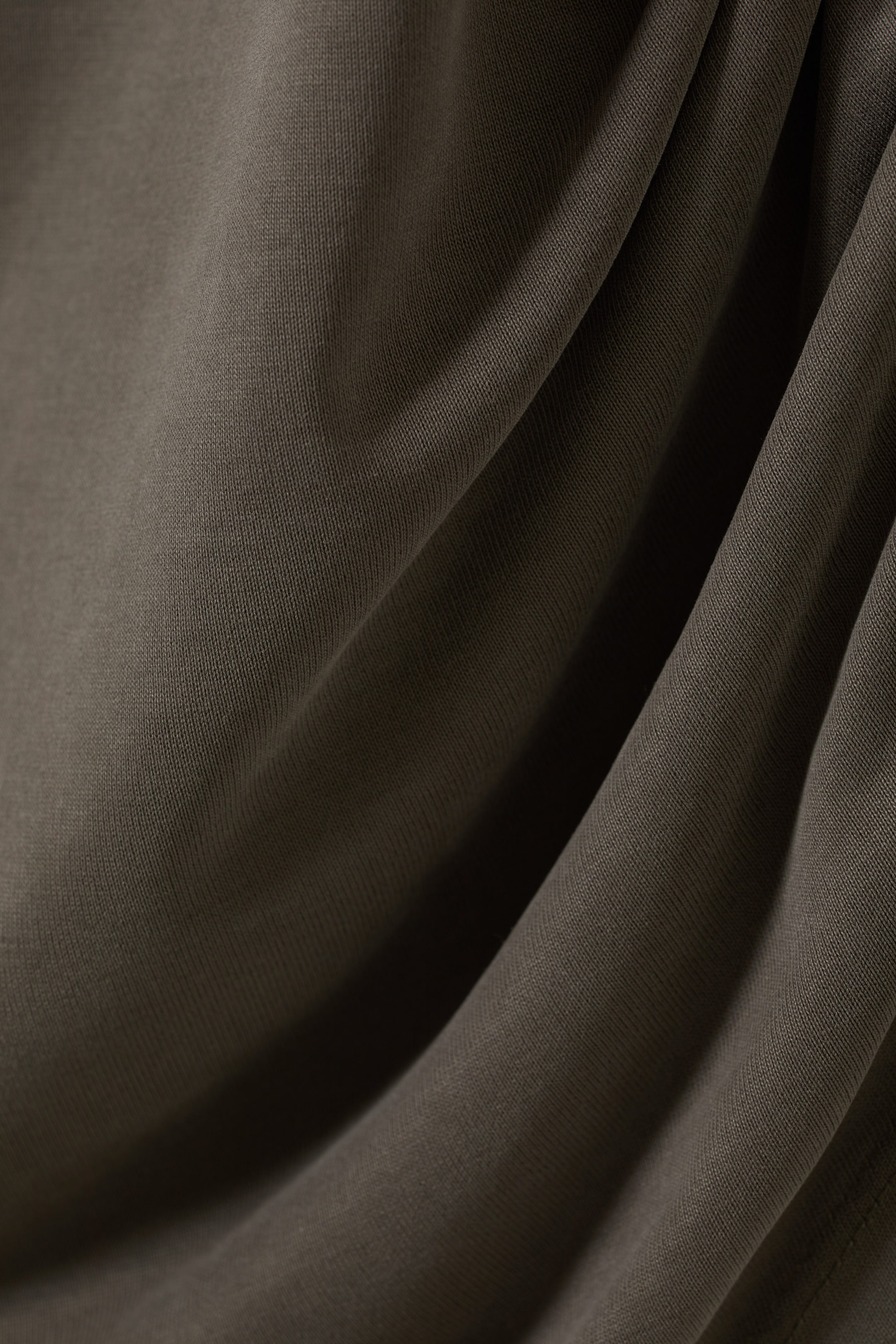Dark Khaki - Main Asymmetric Long Sleeve - 1