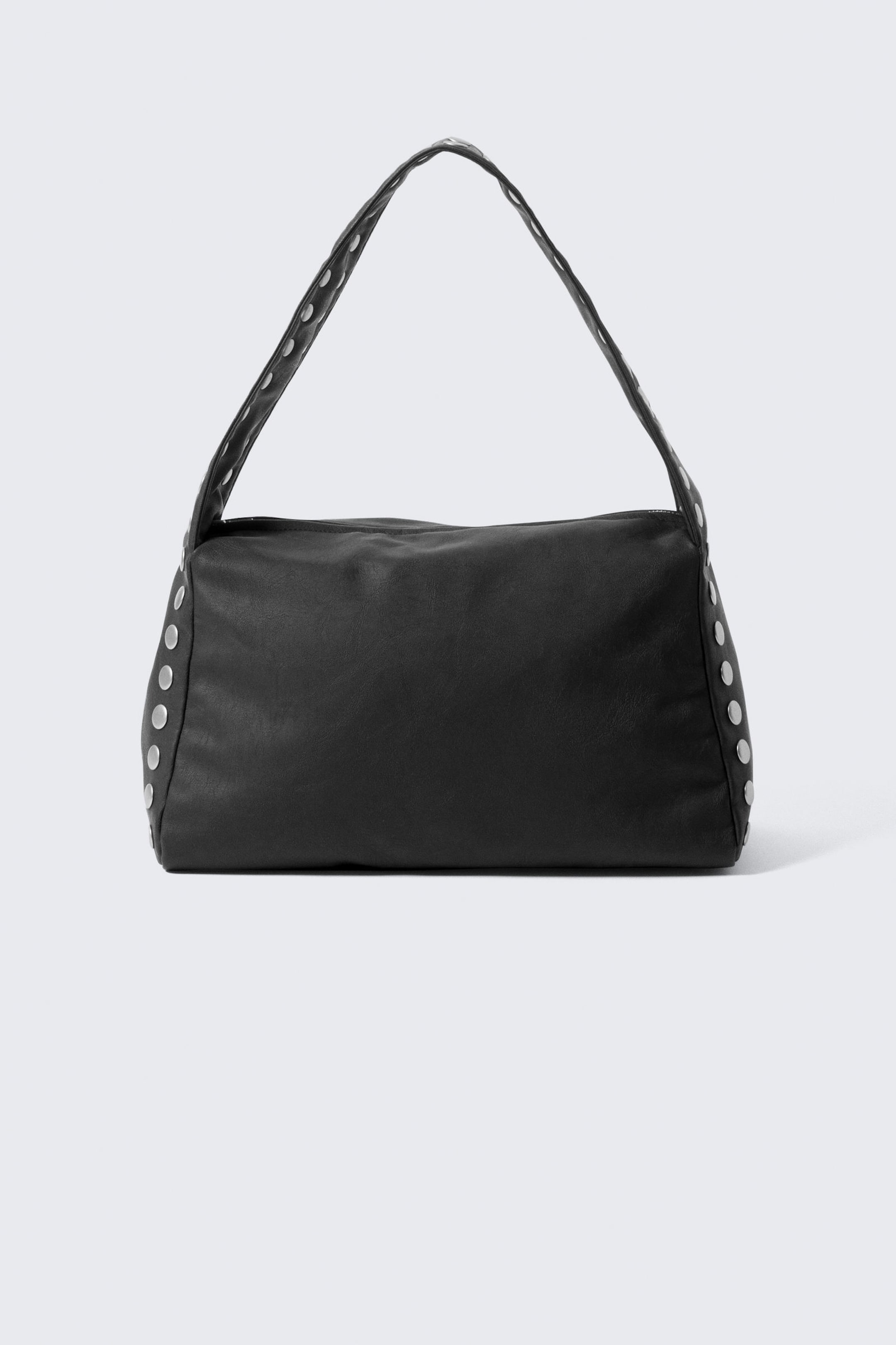 #272628 - Nietenbesetzte Schultertasche aus Kunstleder - 2