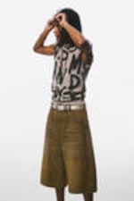Deep Brown - Dunno Loose Fit Carpenter Jorts - 7