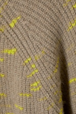 Dusty Mole Melange - Norman Relaxed Raglan Sweater - 1