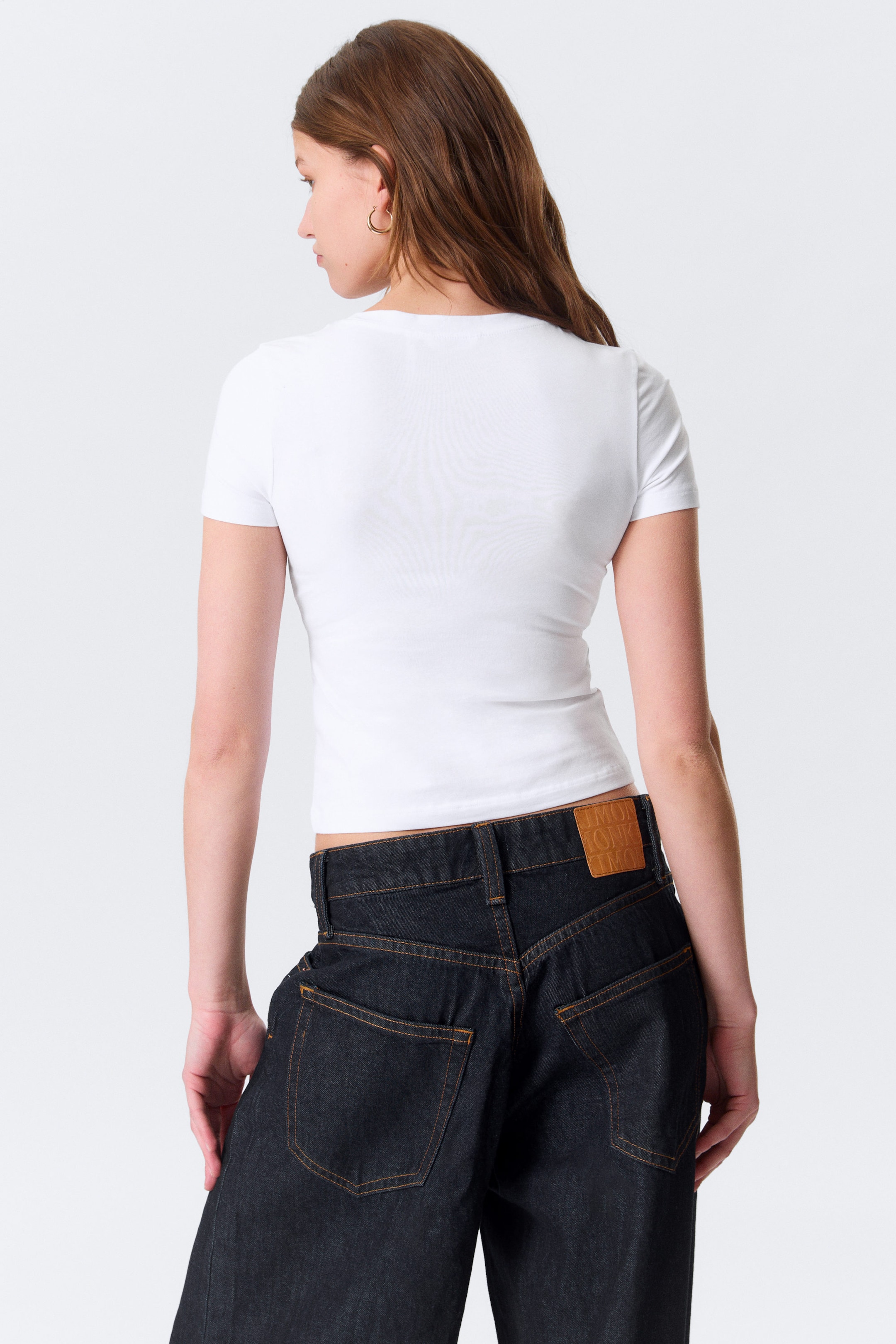 White - Tight Mini T-shirt - 2