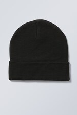 Black - Liam Knit Beanie - 0