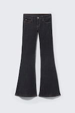 Waschung "Extra Blue" - FLARE - LOW WAIST FLARED SKINNY JEANS - 0