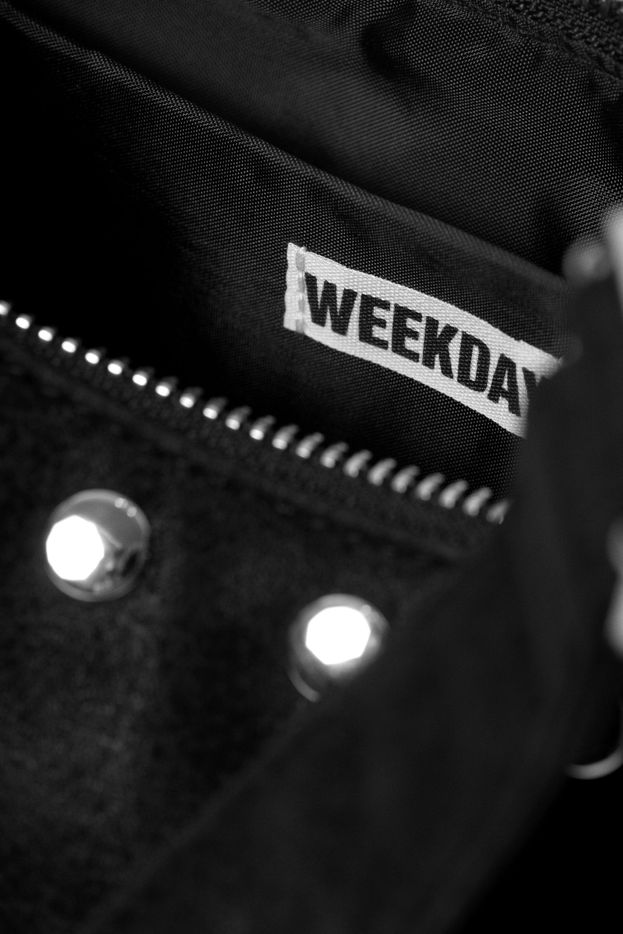 Black - Small Faux Leather Handbag - 5