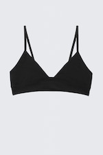Noir - Soutien-gorge triangle sans coutures - 0