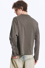 Dark Mole - Imprimé - T-shirt carré graphique à manches longues Great - 3