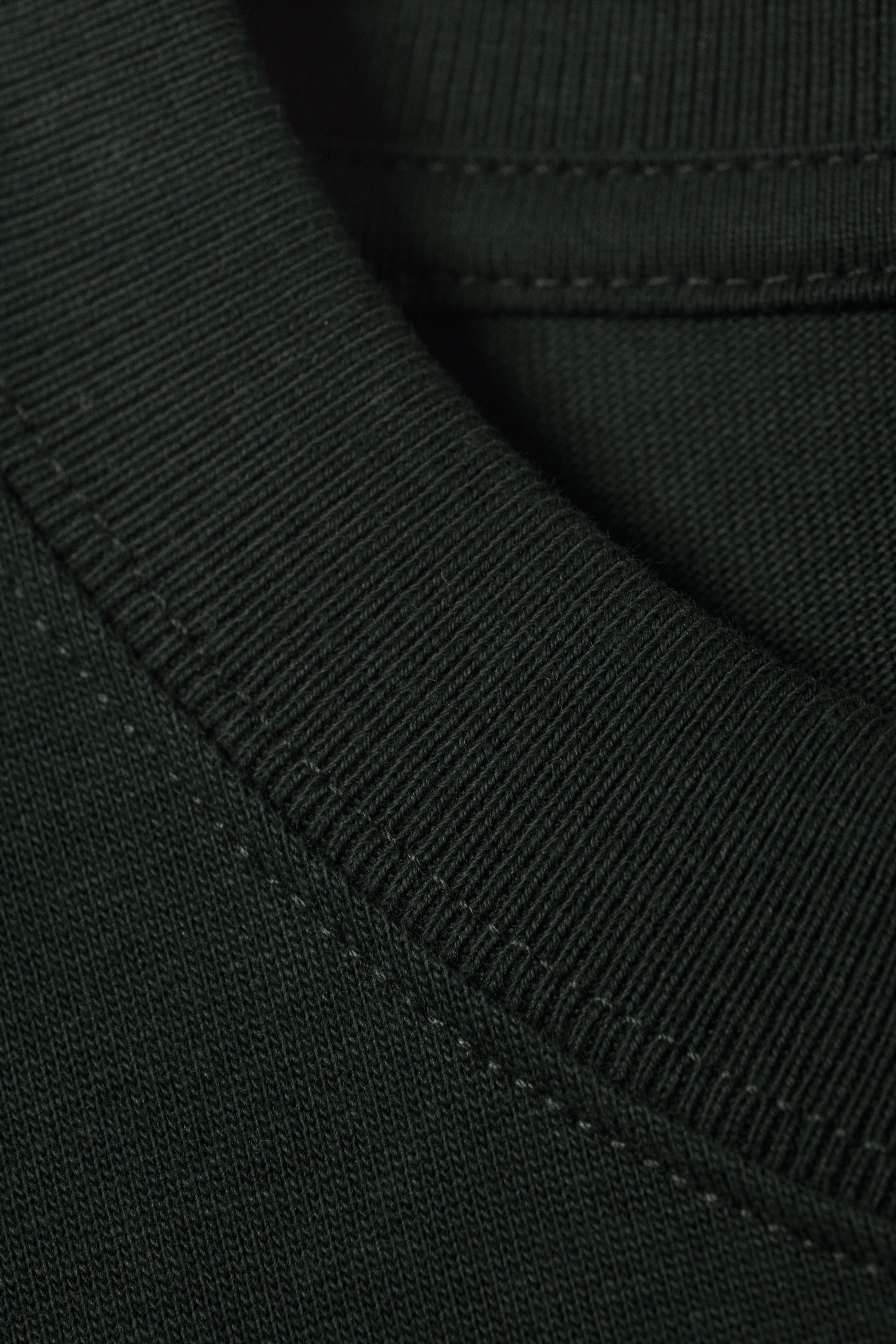 Burgundy - Loose Boxy Long-Sleeved T-shirt - 2