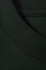 Burgundy - Loose Boxy Long-Sleeved T-shirt - 2