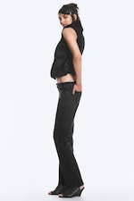 Washed Black - Black - RIOT LOW WAIST SLIM FIT BOOTCUT JEANS - 2