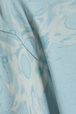 Lys støvblå - Oversized grafisk langermet - 5
