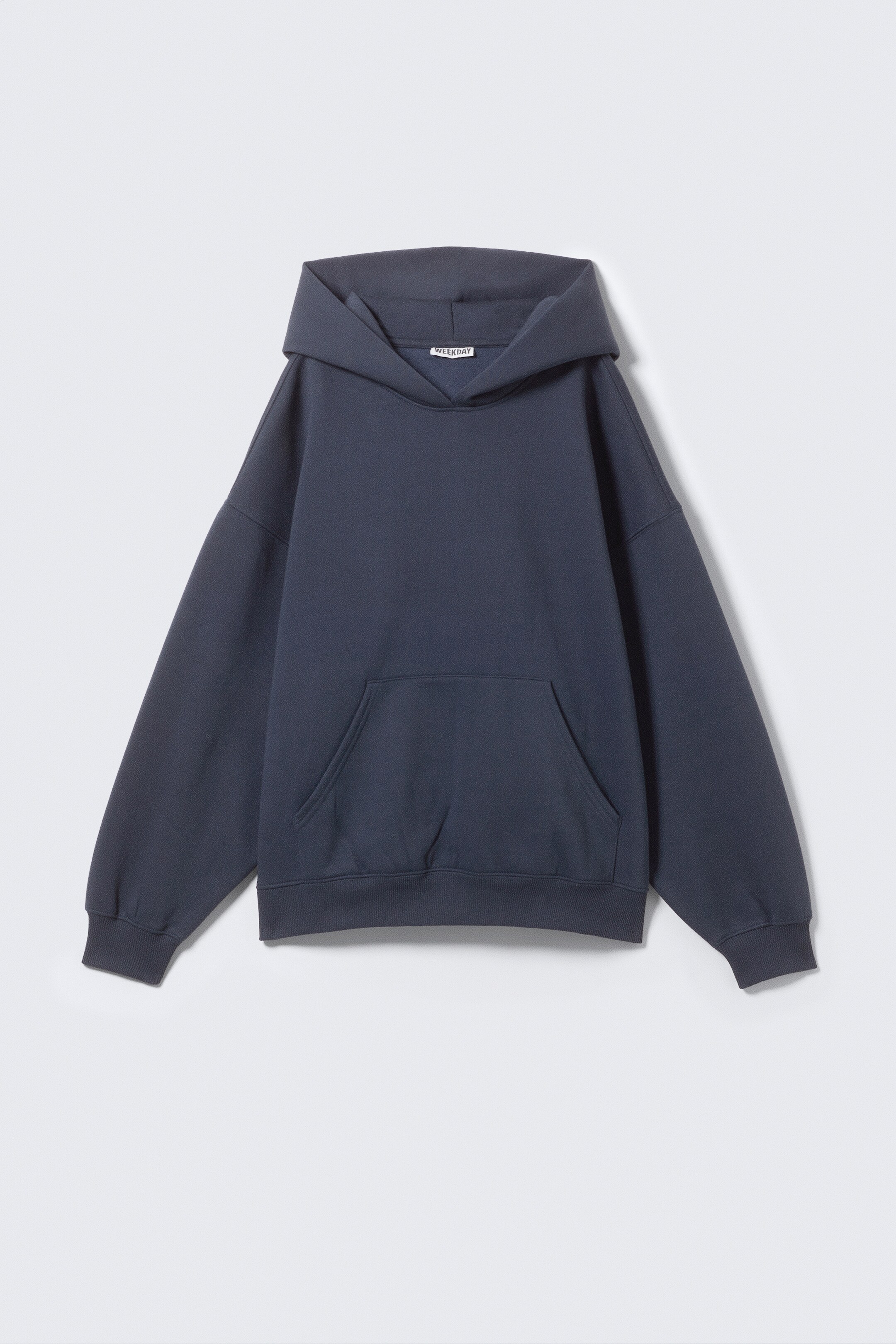 Visualizza immagine più grande: Felpa oversize pesante con cappuccio - Blu scuro - DONNA | H&M IT 4