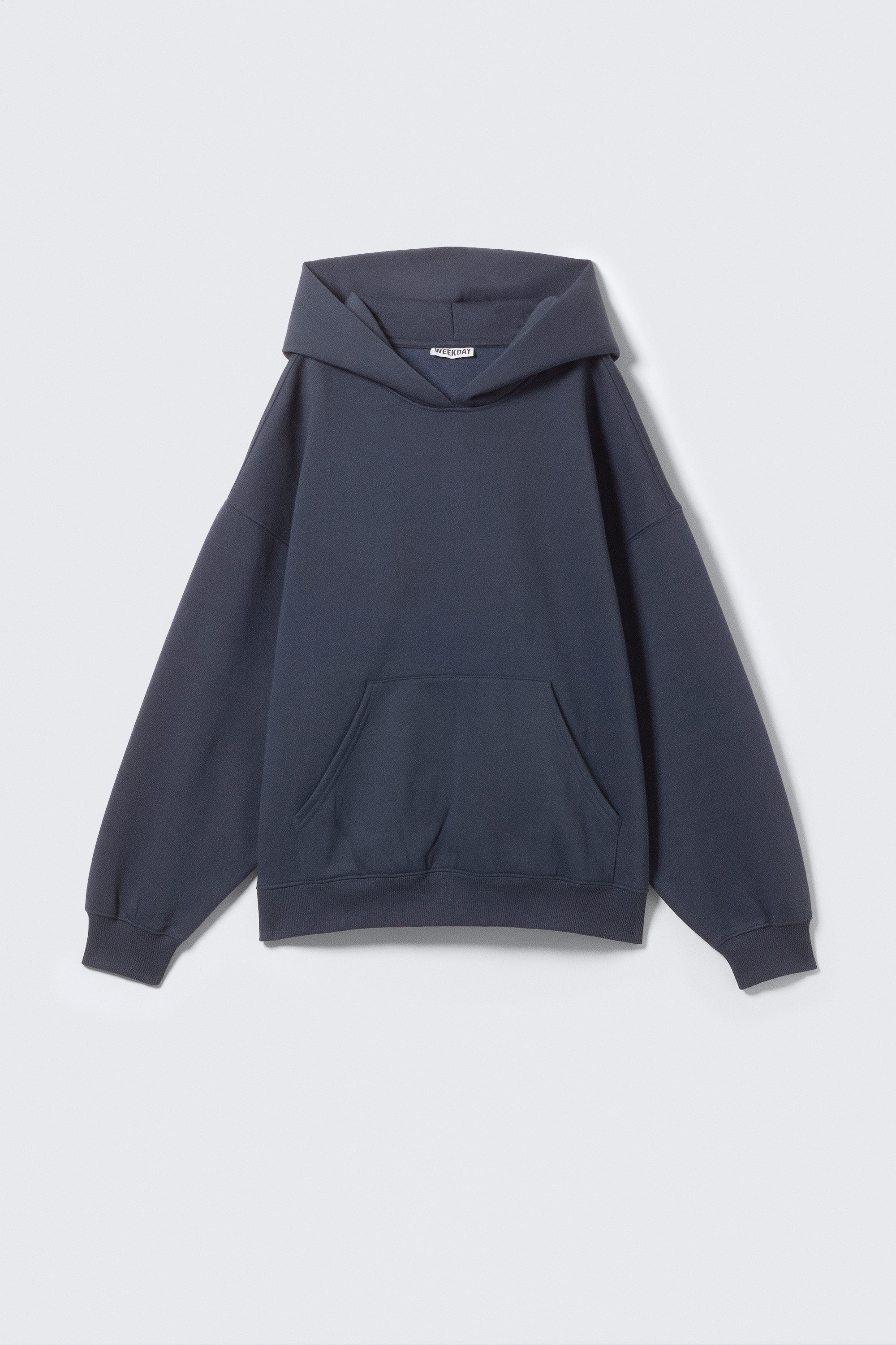 Dark Blue - Oversized Heavyweight Hoodie - 3