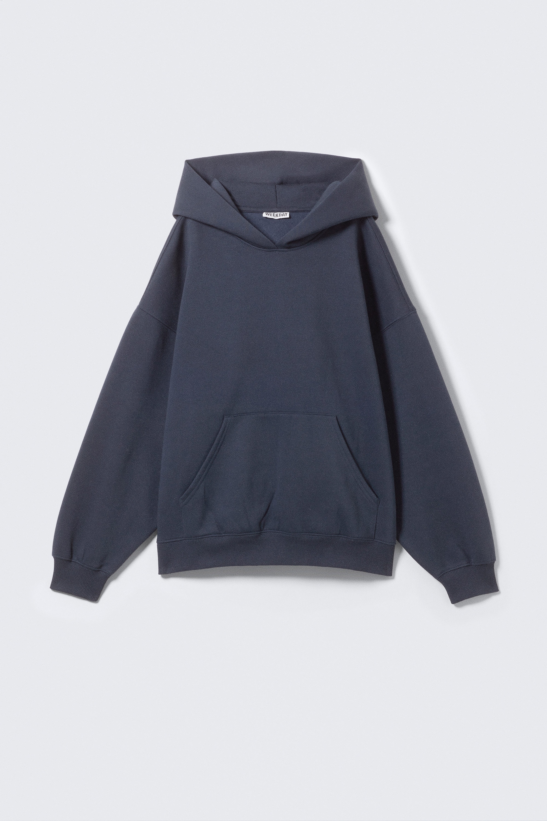 Dark Blue - Oversized Heavyweight Hoodie - 4