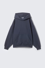 Dark Blue - Oversized Heavyweight Hoodie - 4