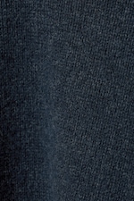 Marinblå - Eloise Oversized Ulltröja - 1