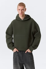 Dark Green - Simon Scuba Hoodie - 2