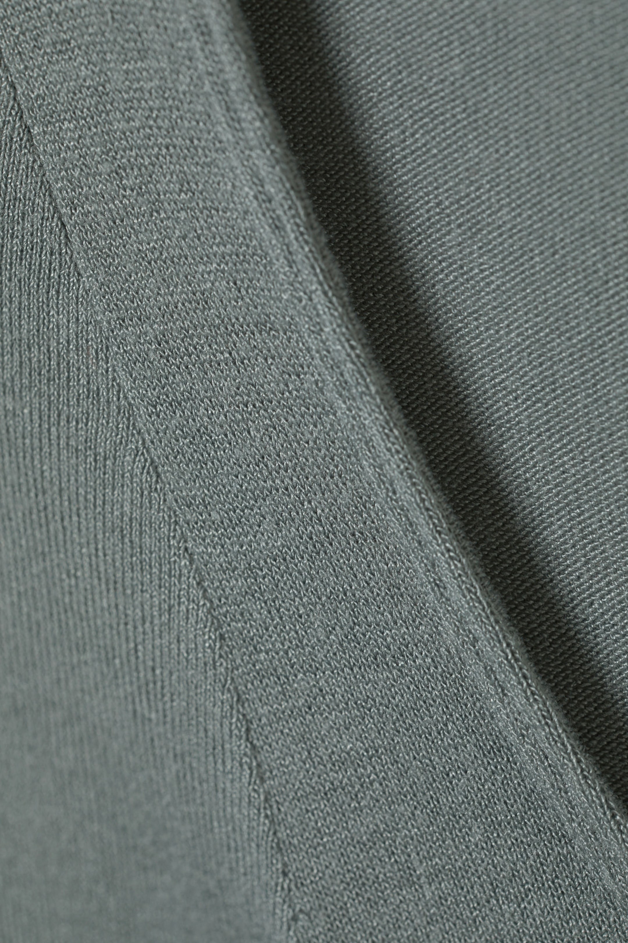 Staubiges Türkis - Durchscheinendes Longsleeve-Top Tea - 1