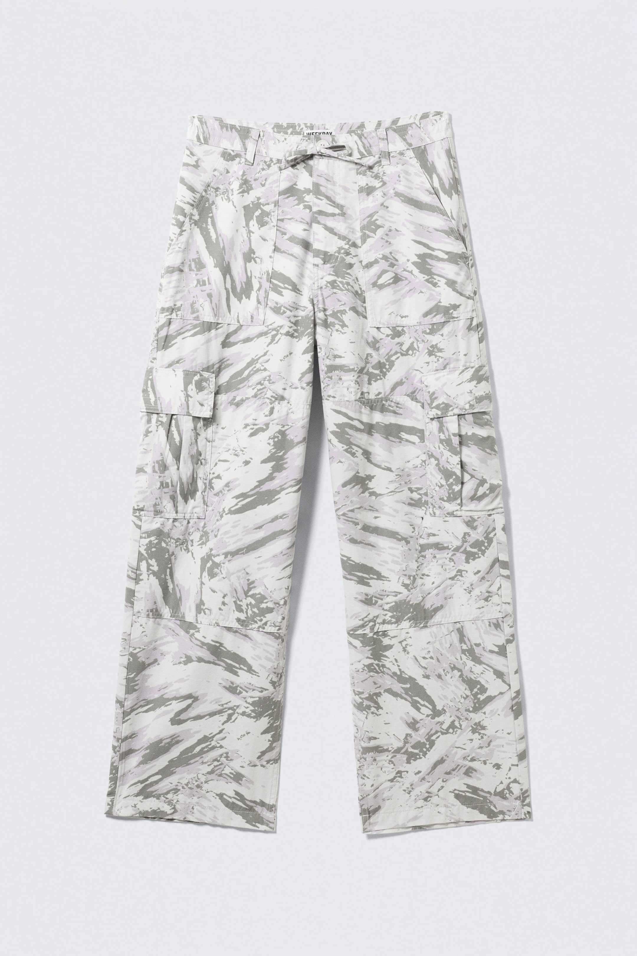 Off-white - Static Dust - Loose fit cargobukser med grafisk design - 1
