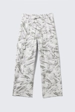 Off-white - Static Dust - Loose fit cargobukser med grafisk design - 0