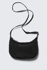 Svart - Lett og justerbar crossbody-veske i nylon - 0