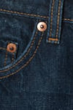 Compact Blue - Dunkelblau - Rowe Super High Waisted Regular Straight Leg Jeans - 6