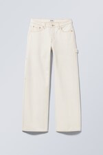 Weiß - Workwear-Jeans Young - 0