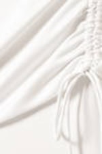 Off-white - Ruched Low Rise Capri Leggings - 5