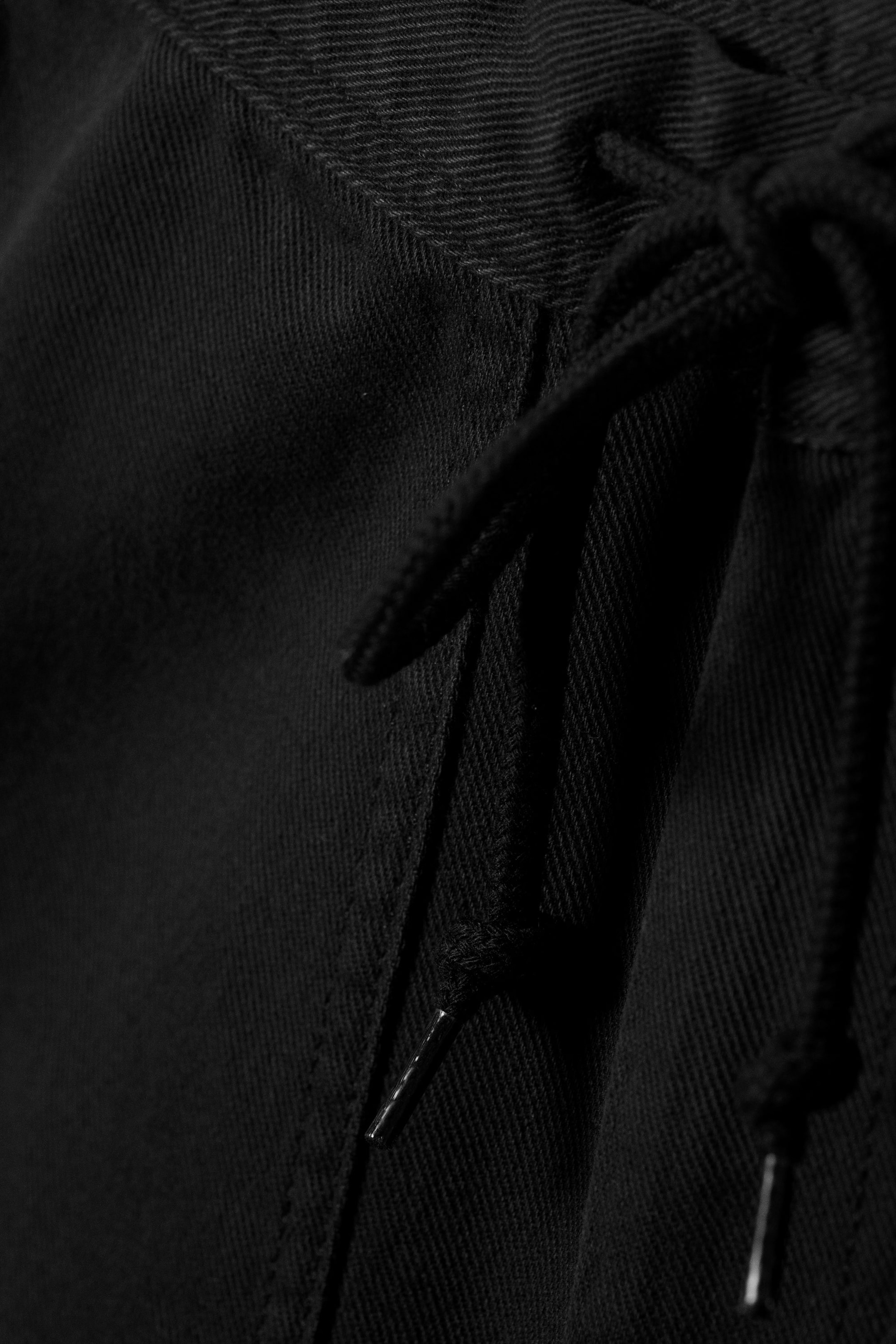 Black - RAEL KADE PARACHUTE TROUSERS - 5