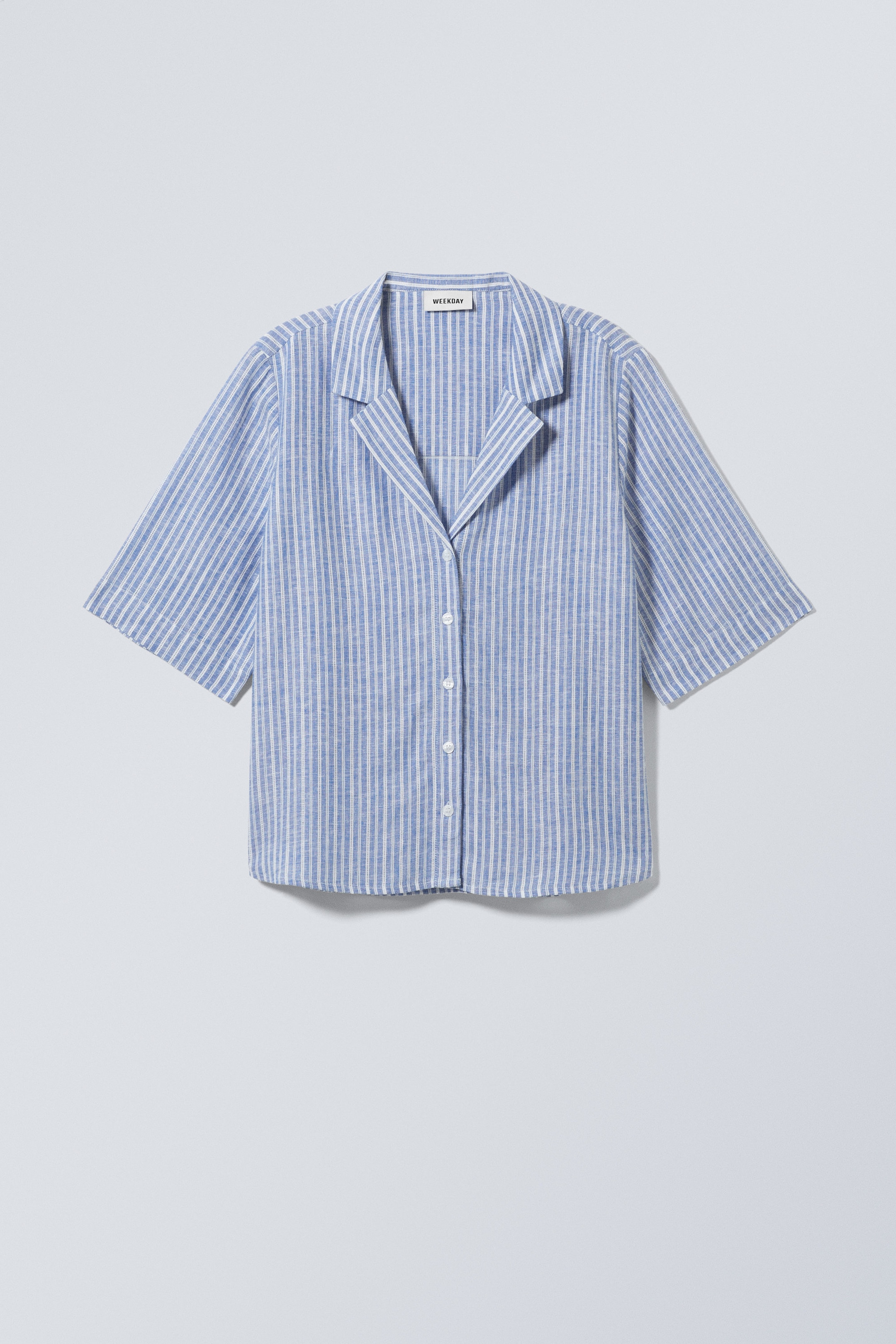 Blue Stripe - Trust Structured Shirt - 0