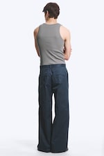 Mørkeblå - Emil Loose Fit Chinos - 3